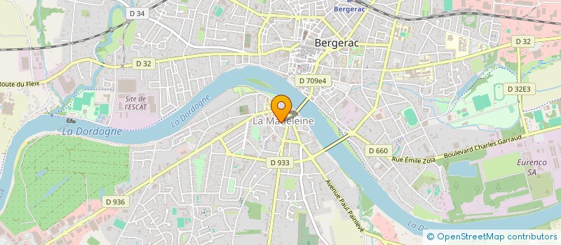 localisation de l'entreprise MONSIEUR CEDRIC BOSSE  CREYSSE