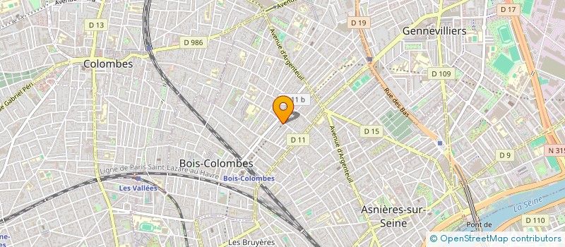 localisation de l'entreprise MONSIEUR CEDRIC BOUA à BOIS-COLOMBES
