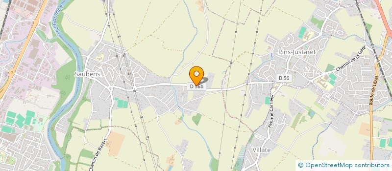 localisation de l'entreprise MONSIEUR CEDRIC BOUDIN  SAUBENS