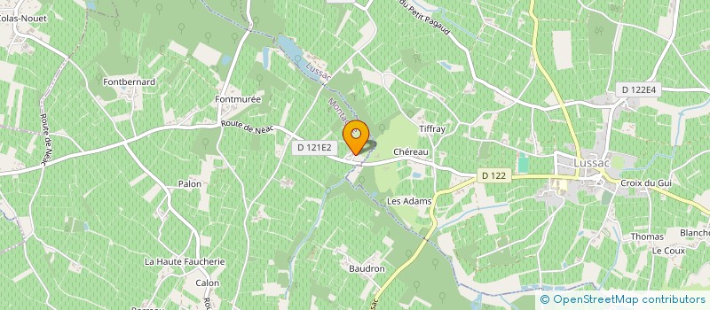 localisation de l'entreprise MONSIEUR CEDRIC BOUDOT  MONTAGNE