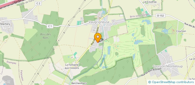 localisation de l'entreprise MONSIEUR CEDRIC BOUGUELMOUNA à VAUGRIGNEUSE
