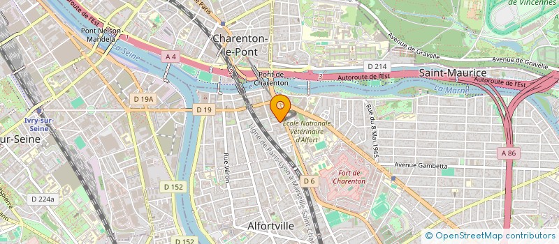 localisation de l'entreprise MONSIEUR CEDRIC BOULARD à MAISONS ALFORT