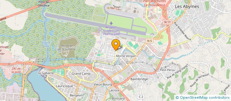localisation de l'entreprise MONSIEUR CEDRIC BOULARDIN à LES ABYMES