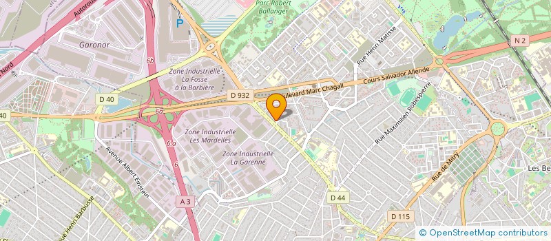 localisation de l'entreprise MONSIEUR CEDRIC BOULASSY  AULNAY-SOUS-BOIS