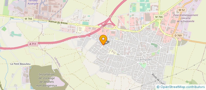 localisation de l'entreprise MONSIEUR CEDRIC BOUNAB  LEMPDES