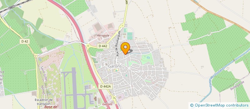 localisation de l'entreprise MONSIEUR CEDRIC BOURDAUDHUI  GARONS