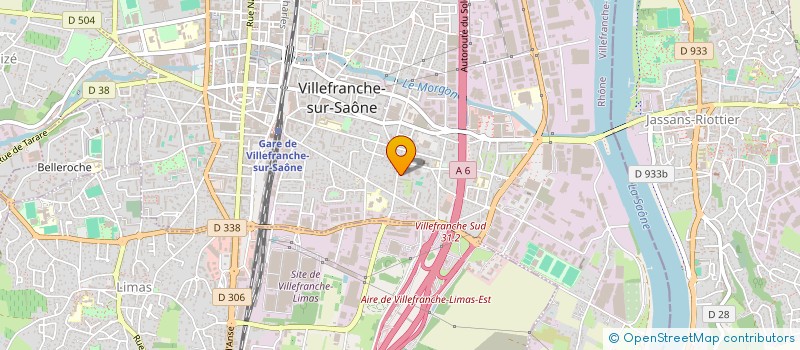 localisation de l'entreprise MONSIEUR CEDRIC BOURDIN  VILLEFRANCHE-SUR-SAONE