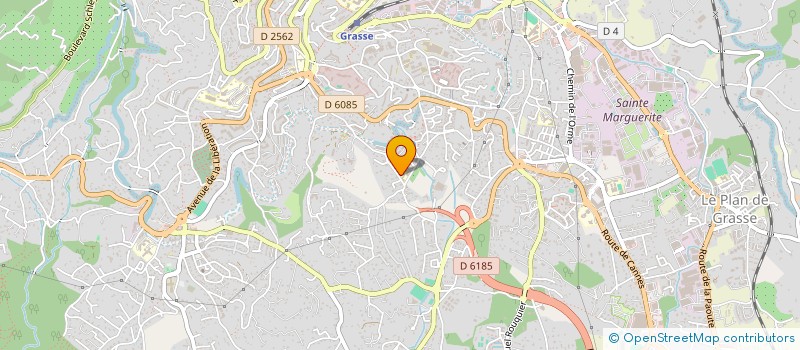 localisation de l'entreprise MONSIEUR CEDRIC BOURGUIGNON à GRASSE