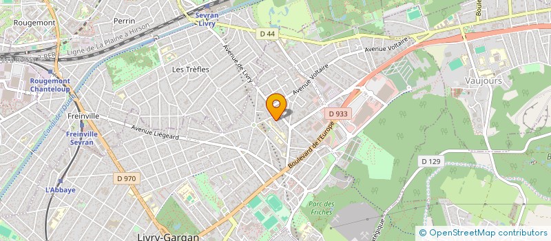 localisation de l'entreprise MONSIEUR CEDRIC BOY  LIVRY-GARGAN