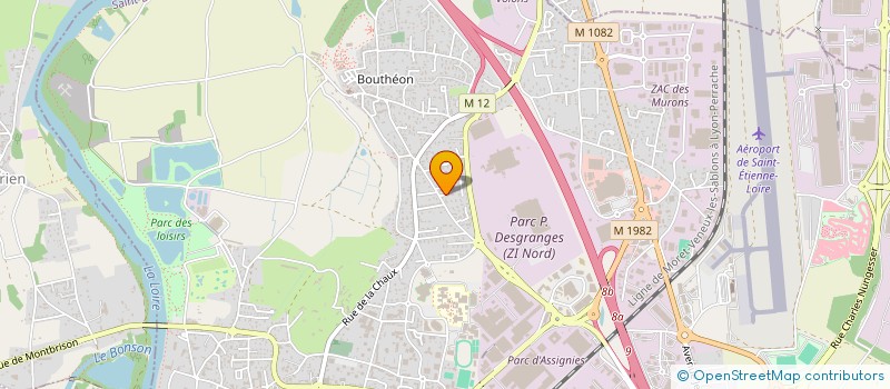 localisation de l'entreprise MONSIEUR CEDRIC BOYADJIAN  ANDREZIEUX-BOUTHEON