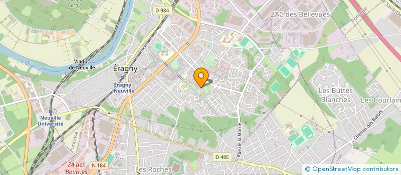 localisation de l'entreprise MONSIEUR CEDRIC BRANCHE-ARRIBAT  ERAGNY