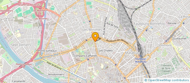 localisation de l'entreprise MONSIEUR CEDRIC BRANCHET à TOULOUSE