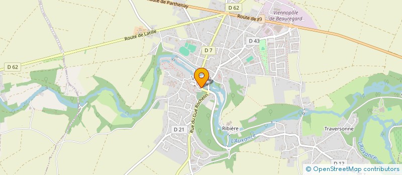 localisation de l'entreprise MONSIEUR CEDRIC BRANDY à VOUILLE