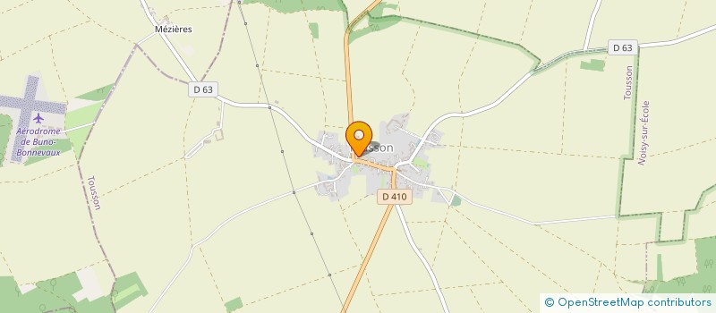 localisation de l'entreprise MONSIEUR CEDRIC BREUZARD  TOUSSON