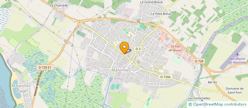 localisation de l'entreprise MONSIEUR CEDRIC BRIMONT à MARENNES-HIERS-BROUAGE