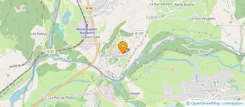 localisation de l'entreprise MONSIEUR CEDRIC BRION  MONT-DAUPHIN