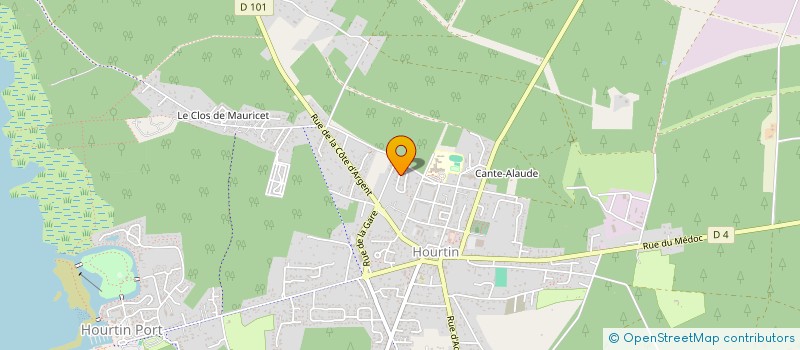 localisation de l'entreprise MONSIEUR CEDRIC BRIONGOS à HOURTIN