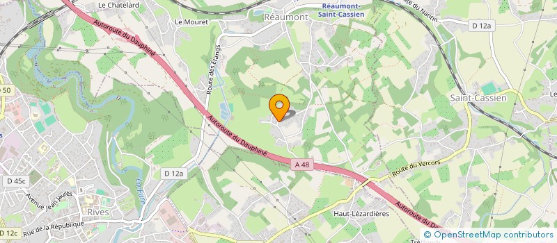 localisation de l'entreprise MONSIEUR CEDRIC BRISSY GHADOUT  REAUMONT