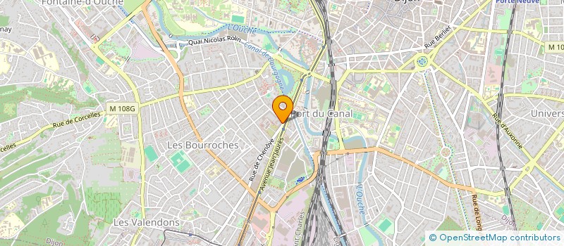 localisation de l'entreprise MONSIEUR CEDRIC BRIZION à DIJON