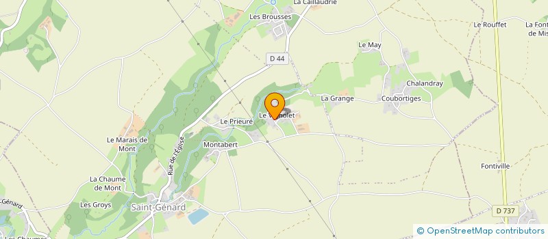 localisation de l'entreprise MONSIEUR CEDRIC BRUNET  MARCILLE