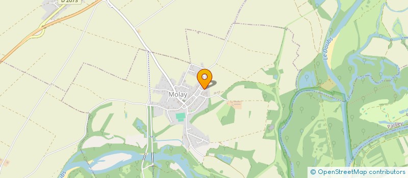 localisation de l'entreprise MONSIEUR CEDRIC BUCHAILLOT  MOLAY