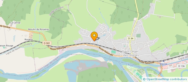 localisation de l'entreprise MONSIEUR CEDRIC BUHAGIAR  SAINT-LEGER-DES-VIGNES