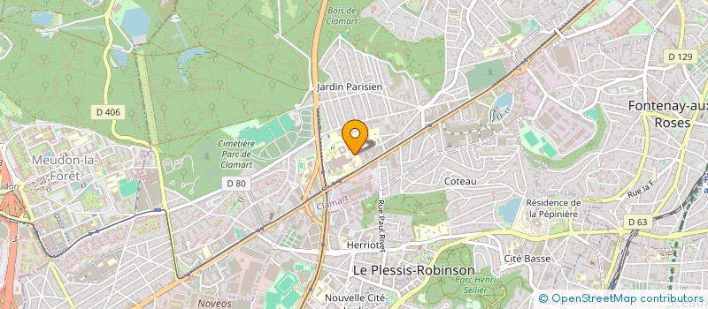 localisation de l'entreprise MONSIEUR CEDRIC BULET à CLAMART