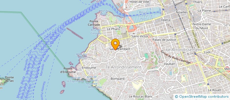 localisation de l'entreprise MONSIEUR CEDRIC BUONAGURIO à MARSEILLE