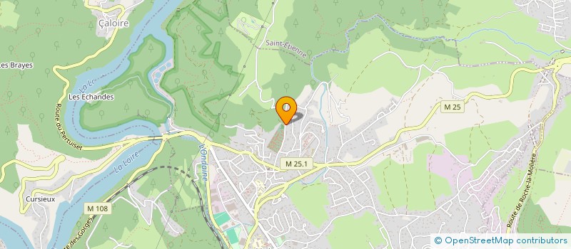 localisation de l'entreprise MONSIEUR CEDRIC BUSALLI  UNIEUX