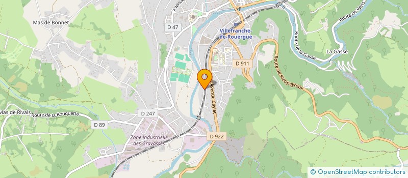 localisation de l'entreprise MONSIEUR CEDRIC BUSSO  VILLEFRANCHE-DE-ROUERGUE