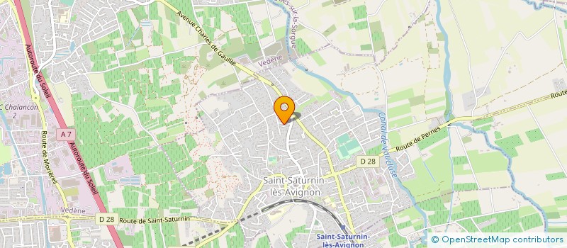 localisation de l'entreprise MONSIEUR CEDRIC BY  SAINT-SATURNIN-LES-AVIGNON