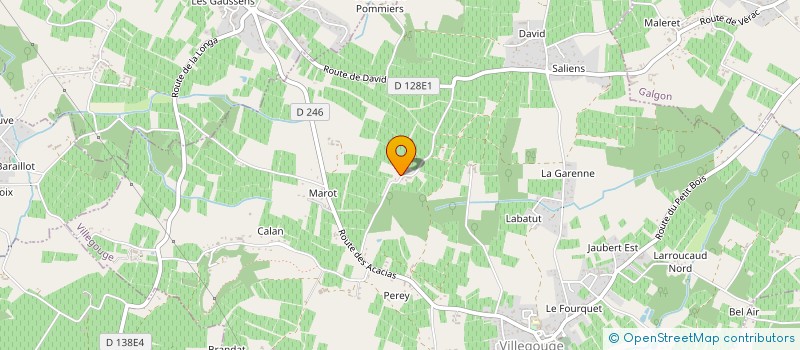 localisation de l'entreprise MONSIEUR CEDRIC CAILLAUD à SAINT-DENIS-DE-PILE