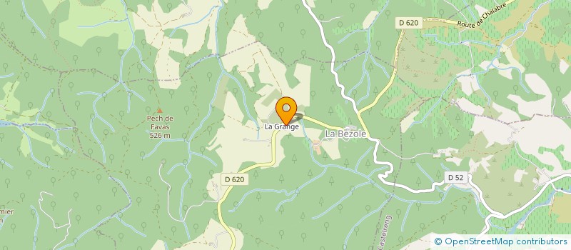 localisation de l'entreprise MONSIEUR CEDRIC CANAL  LA BEZOLE