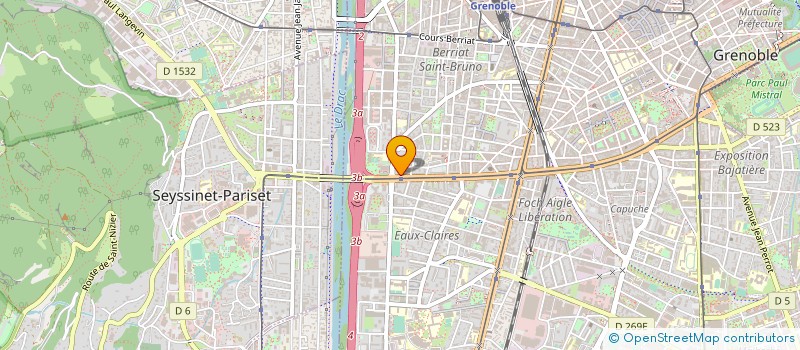 localisation de l'entreprise MONSIEUR CEDRIC CANDELA à GRENOBLE