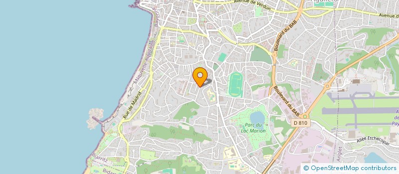 localisation de l'entreprise MONSIEUR CEDRIC CAPRICE à BIARRITZ