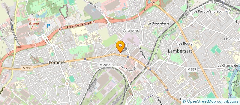 localisation de l'entreprise MONSIEUR CEDRIC CAPUTO à LILLE