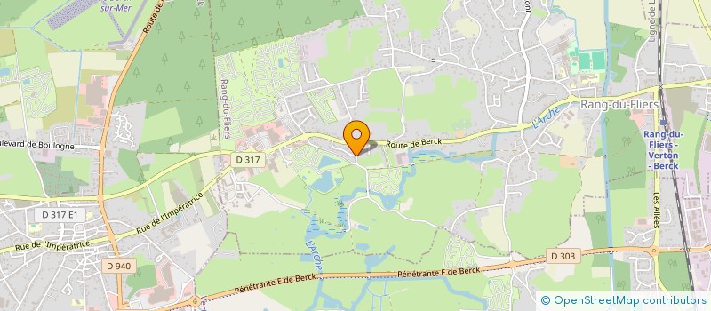 localisation de l'entreprise MONSIEUR CEDRIC CARAQUIN  RANG-DU-FLIERS