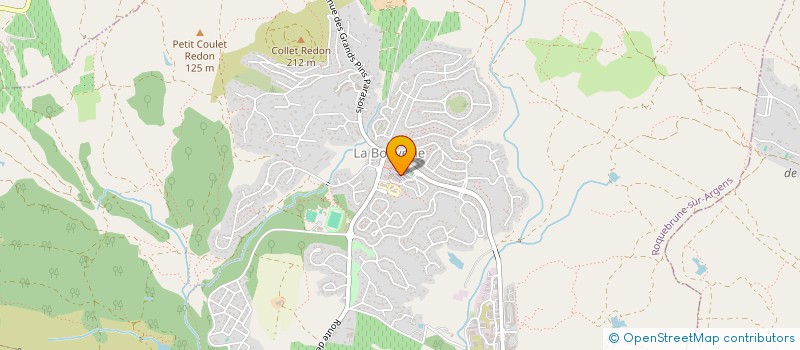 localisation de l'entreprise MONSIEUR CEDRIC CARIOU  ROQUEBRUNE-SUR-ARGENS