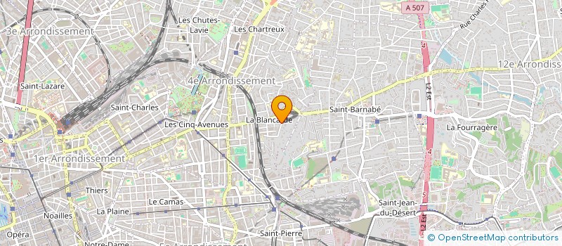 localisation de l'entreprise MONSIEUR CEDRIC CARLIER à MARSEILLE