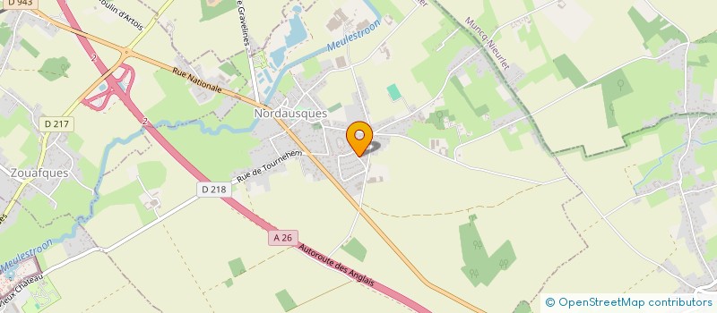 localisation de l'entreprise MONSIEUR CEDRIC CARLIER  NORDAUSQUES