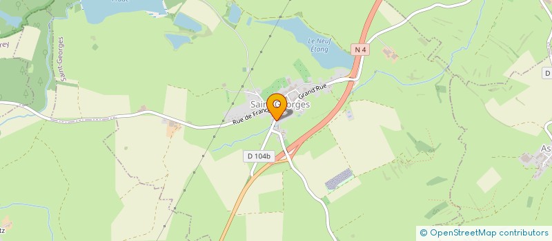 localisation de l'entreprise MONSIEUR CEDRIC CARPENTIER  SAINT-GEORGES