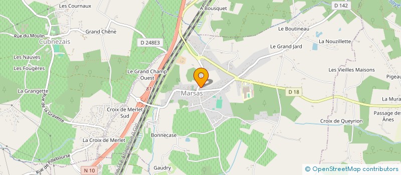 localisation de l'entreprise MONSIEUR CEDRIC CARRERA  MARSAS