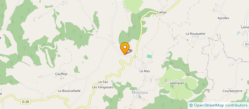 localisation de l'entreprise MONSIEUR CEDRIC CARRIERE à PUYCAPEL