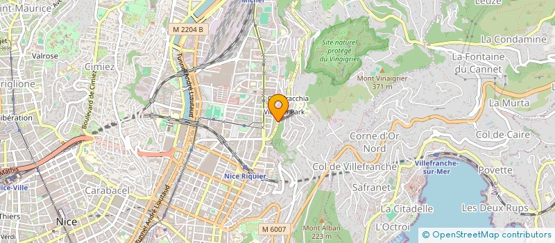 localisation de l'entreprise MONSIEUR CEDRIC CARUSO  NICE