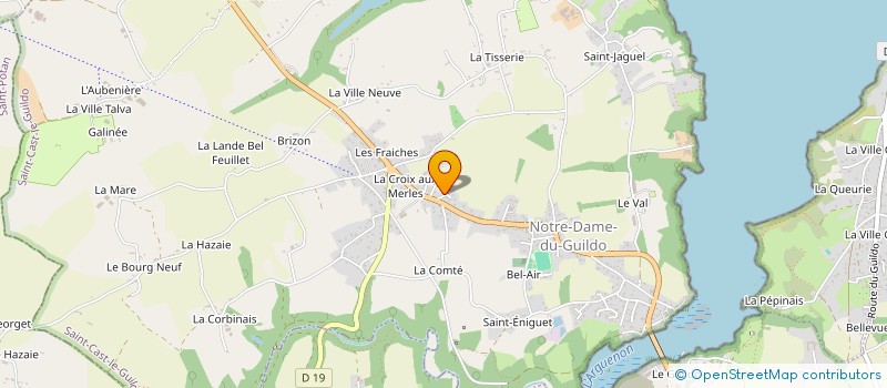 localisation de l'entreprise MONSIEUR CEDRIC CASENAVE  SAINT-CAST-LE-GUILDO