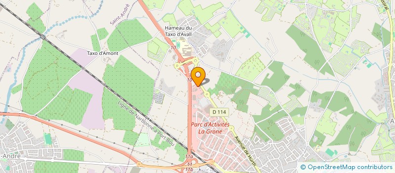 localisation de l'entreprise MONSIEUR CEDRIC CASSOU  ARGELES-SUR-MER