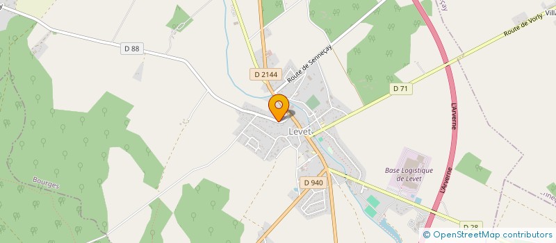 localisation de l'entreprise MONSIEUR CEDRIC CASUBOLO  LEVET