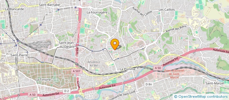 localisation de l'entreprise MONSIEUR CEDRIC CATALANO à MARSEILLE