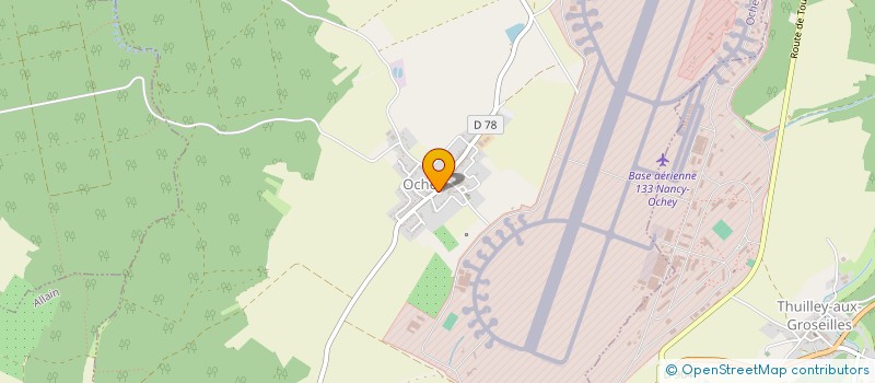 localisation de l'entreprise MONSIEUR CEDRIC CAVE  OCHEY