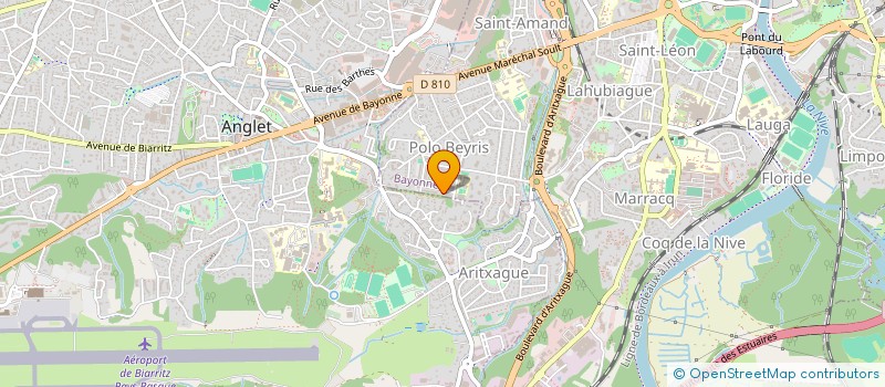 localisation de l'entreprise MONSIEUR CEDRIC CAZENAVE  BAYONNE